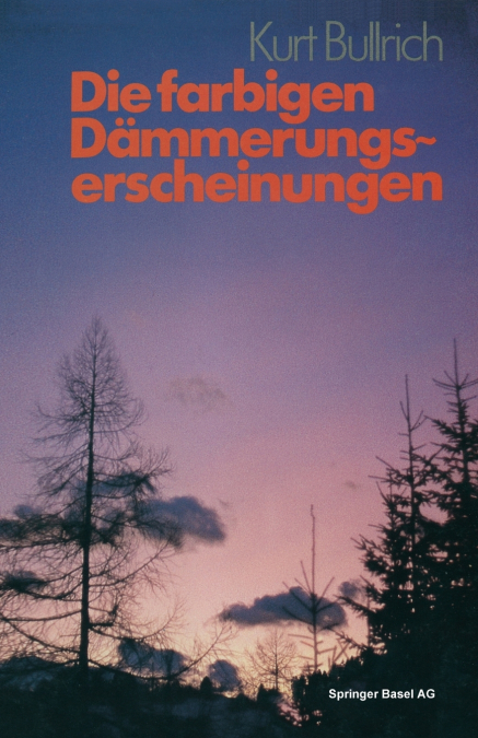 Die Farbigen Dammerungserscheinungen