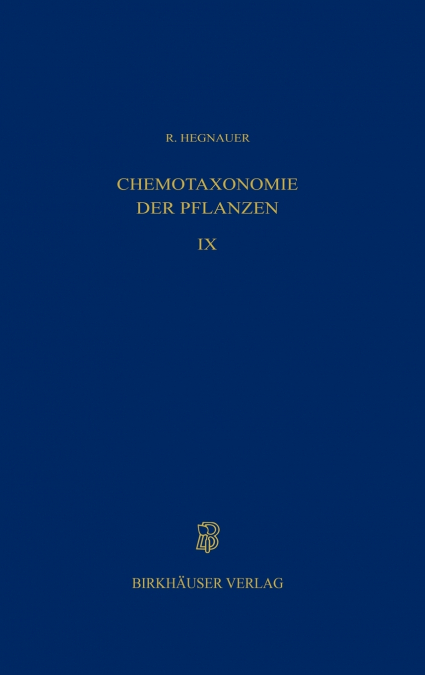Chemotaxonomie Der Pflanzen