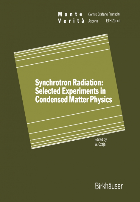 Synchrotron Radiation