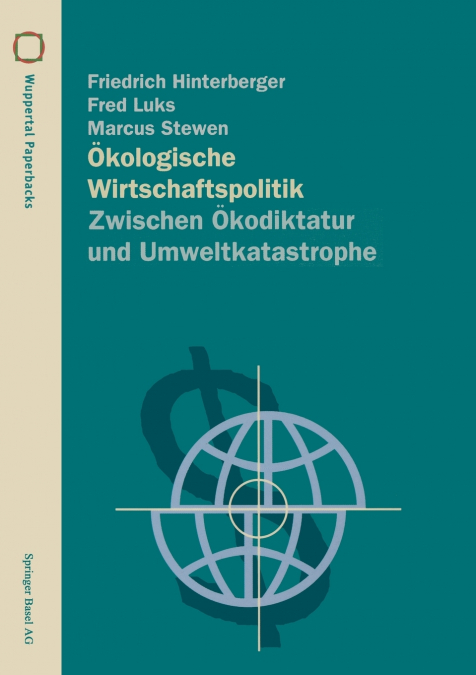 Okologische Wirtschaftspolitik