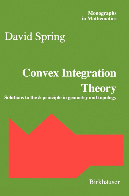 Convex Integration Theory