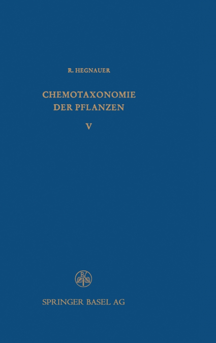 Chemotaxonomie der Pflanzen