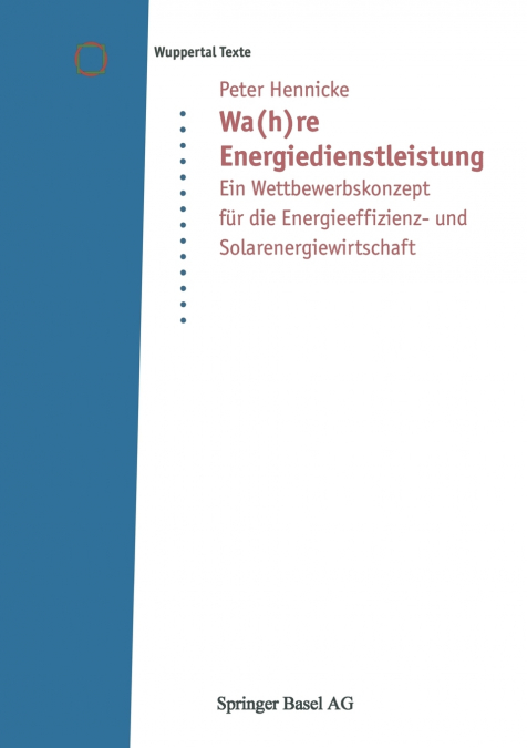 Wa(h)Re Energiedienstleistung