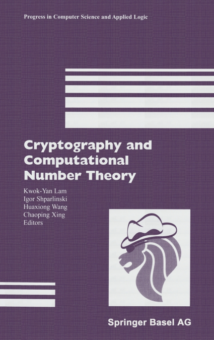 Cryptography and Computational Number Theory