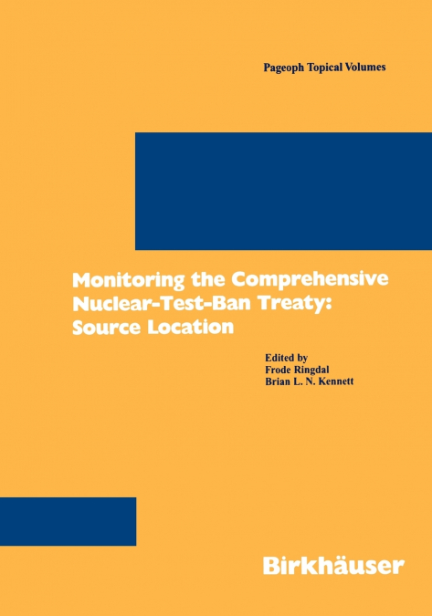 Monitoring the Comprehensive Nuclear-Test-Ban Treaty