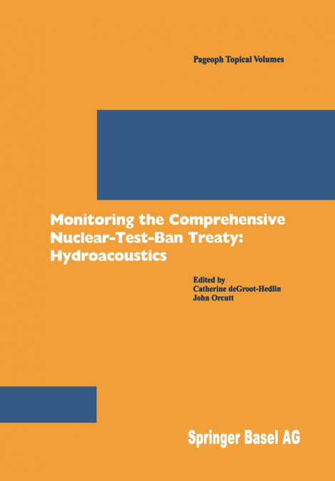 Monitoring the Comprehensive Nuclear-Test-Ban-Treaty