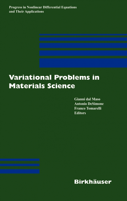 Variational Problems in Materials Science