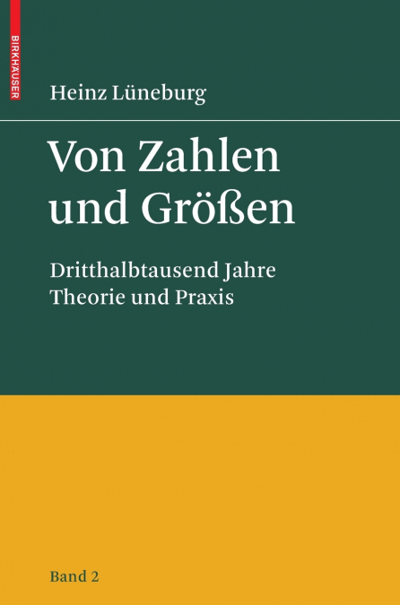 Von Zahlen Und Grossen