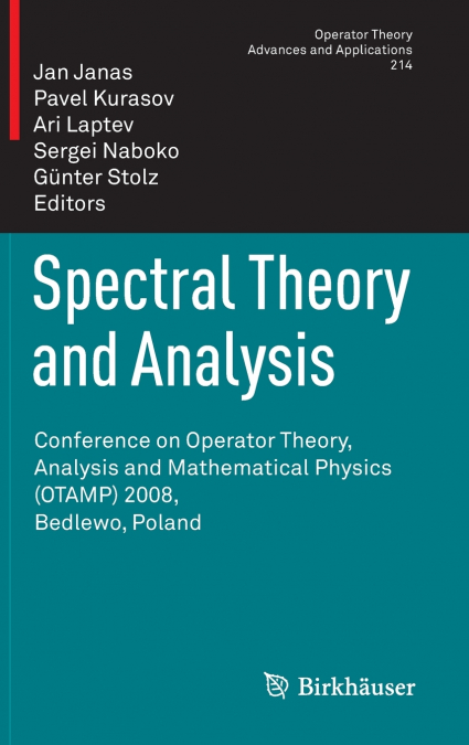 Spectral Theory and Analysis