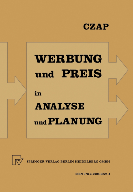 Analyse Und Planung Von Werbeausgaben Und Preispolitik Bei Konkurrierenden Produkten
