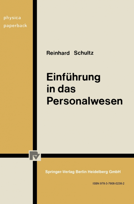 Einfuhrung in Das Personalwesen