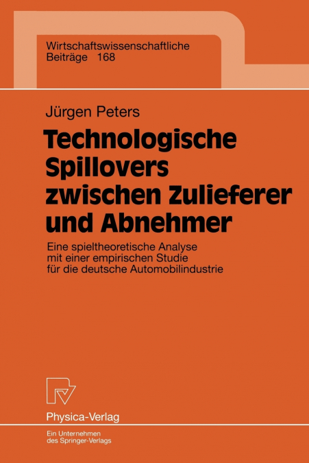 Technologische Spillovers Zwischen Zulieferer Und Abnehmer