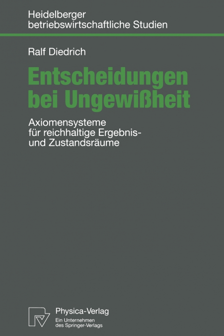 Entscheidungen bei Ungewißheit
