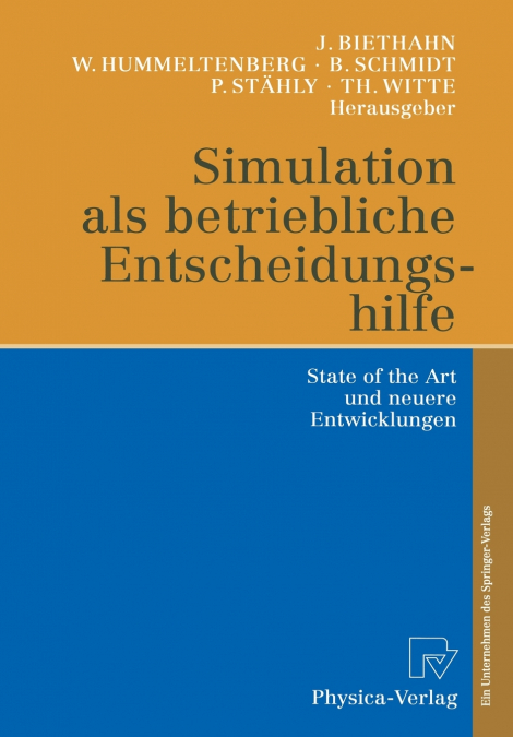 Simulation als betriebliche Entscheidungshilfe