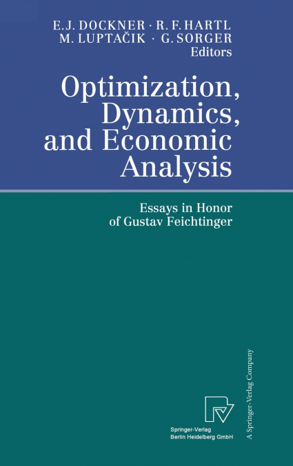 Optimization, Dynamics, and Economic Analysis