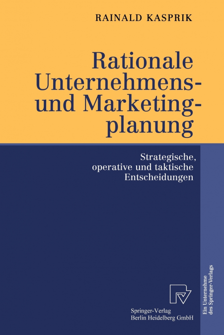 Rationale Unternehmens- und Marketingplanung