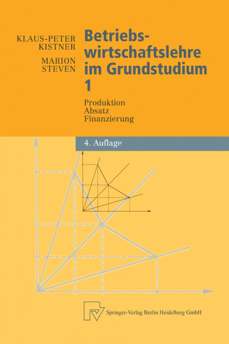 Betriebswirtschaftslehre im Grundstudium