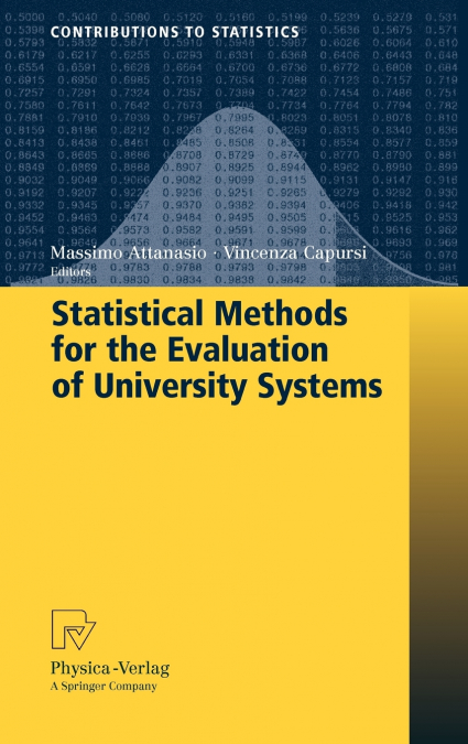 Statistical Methods for the Evaluation of University Systems