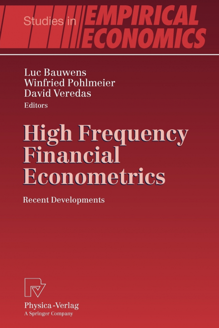High Frequency Financial Econometrics