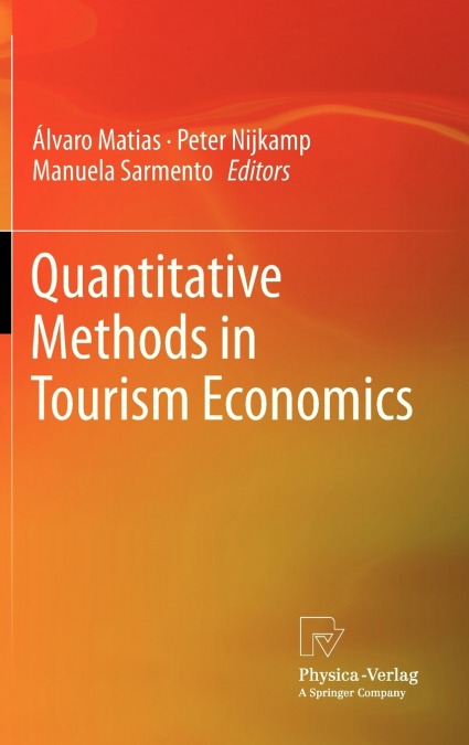Quantitative Methods in Tourism Economics