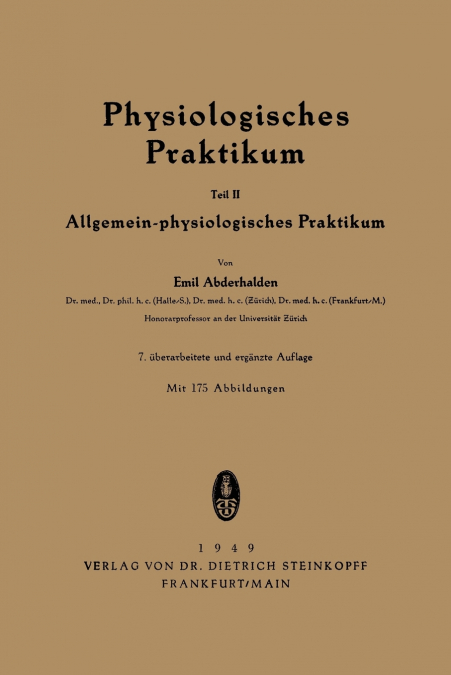 Physiologisches Praktikum