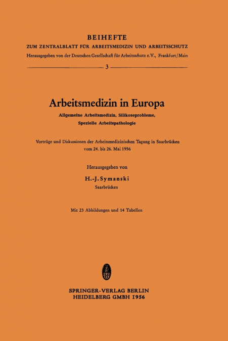 Arbeitsmedizin in Europa, Allgemeine Arbeitsmedizin, Silikoseprobleme, Spezielle Arbeitspathologie