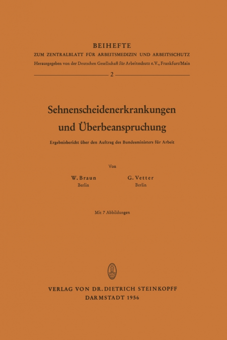 Sehnenscheidenerkrankungen und Überbeanspruchung