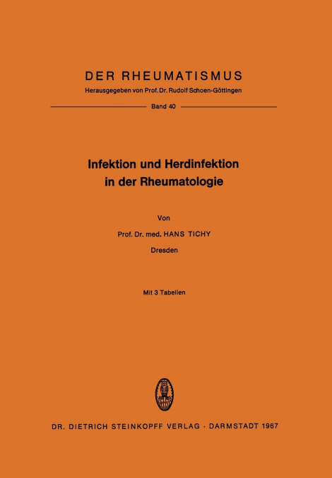 Infektion und Herdinfektion in der Rheumatologie