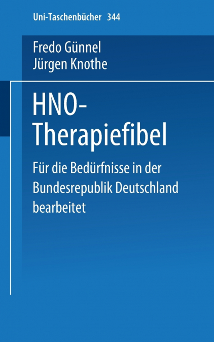Hno-Therapiefibel
