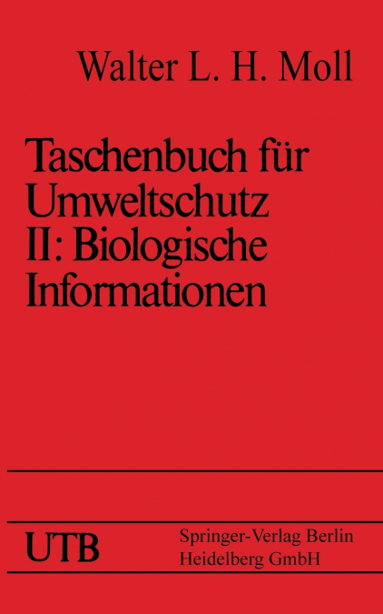 Taschenbuch Fur Umweltschutz