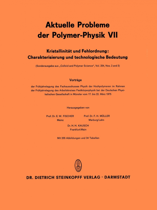 Kristallinität und Fehlordnung