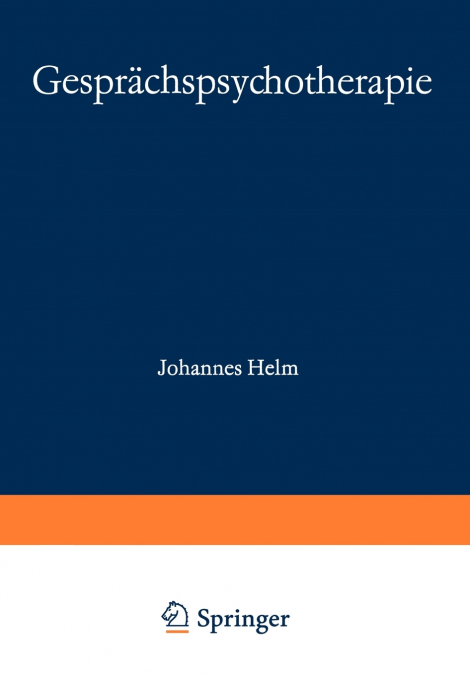 Gesprächspsychotherapie