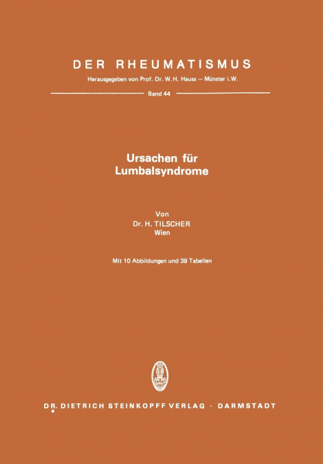 Ursachen für Lumbalsyndrome