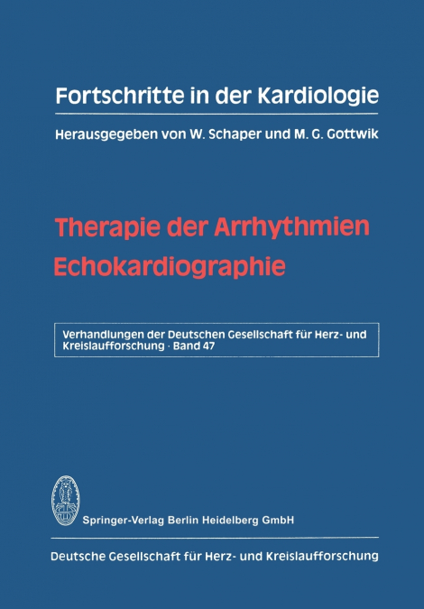 Therapie Der Arrhythmien. Echokardiographie