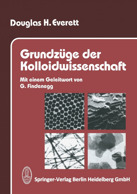 Grundzuge Der Kolloidwissenschaft