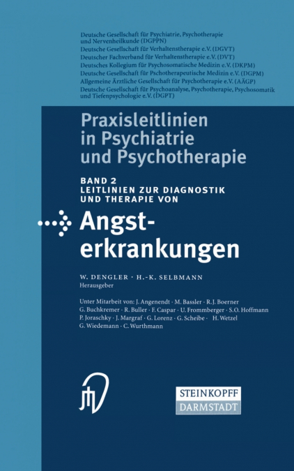 Leitlinien zur Diagnostik und Therapie von Angsterkrankungen