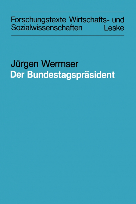 Der Bundestagspräsident