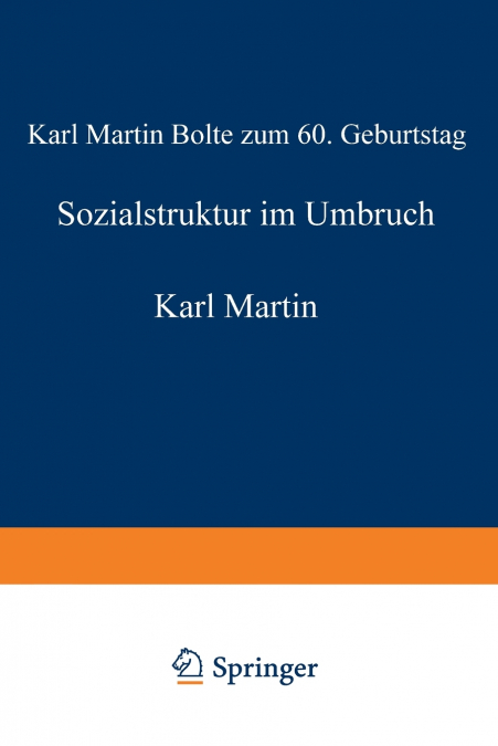 Sozialstruktur im Umbruch