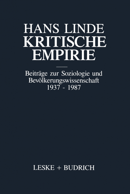 Kritische Empirie