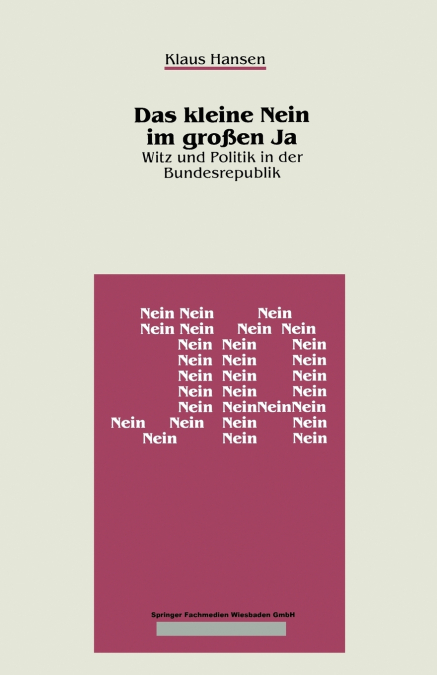 Das Kleine Nein Im Grossen Ja
