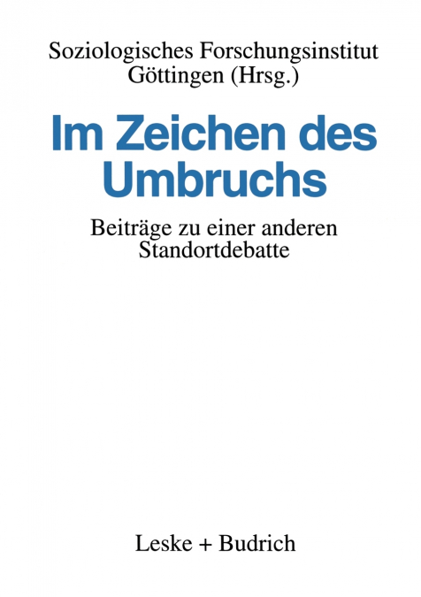 Im Zeichen Des Umbruchs