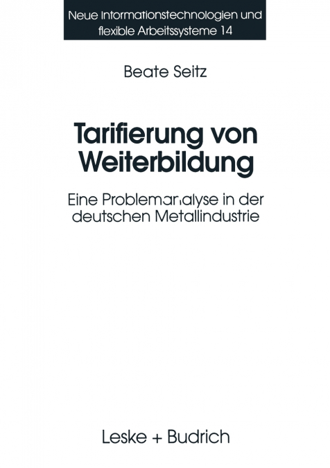 Tarifierung von Weiterbildung
