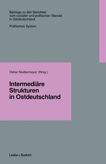 Intermediäre Strukturen in Ostdeutschland