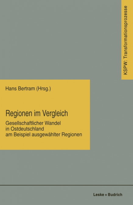 Regionen im Vergleich