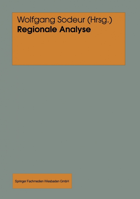 Regionale Analyse mit kleinen Gebietseinheiten