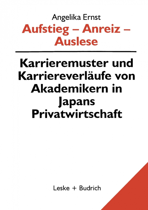 Aufstieg - Anreiz - Auslese