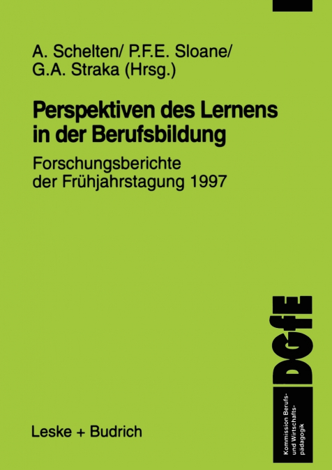 Perspektiven des Lernens in der Berufsbildung