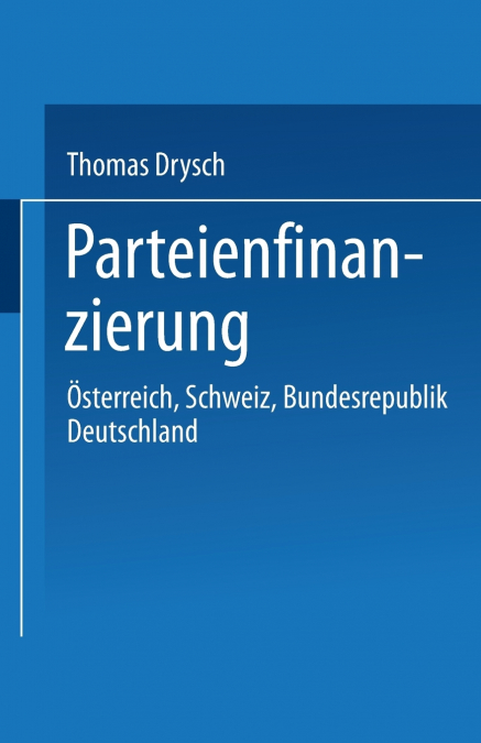 Parteienfinanzierung