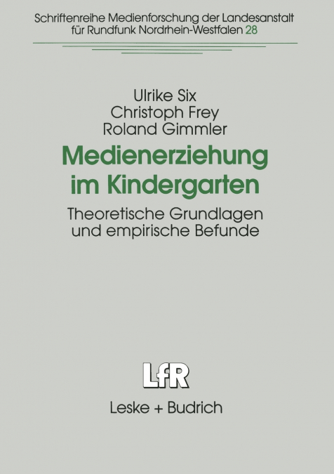 Medienerziehung im Kindergarten