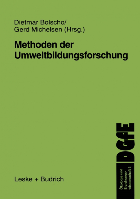 Methoden der Umweltbildungsforschung